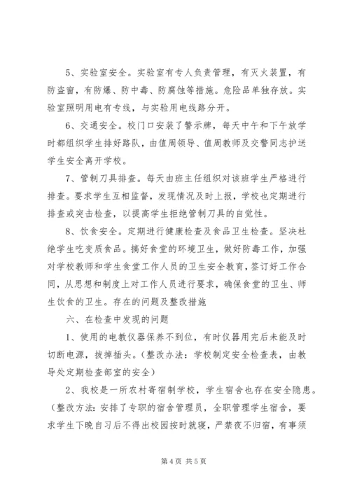 学校安全管理工作自查报告 (4).docx