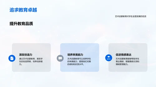 推动艺术教育