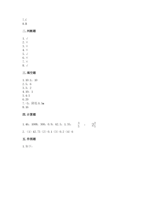 六年级下册数学期末测试卷含完整答案【全国通用】.docx