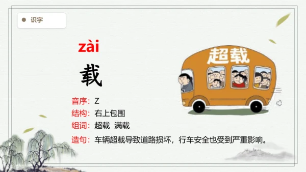 【2024秋季学期教材】语文二上24.  风娃娃   生字识记课件