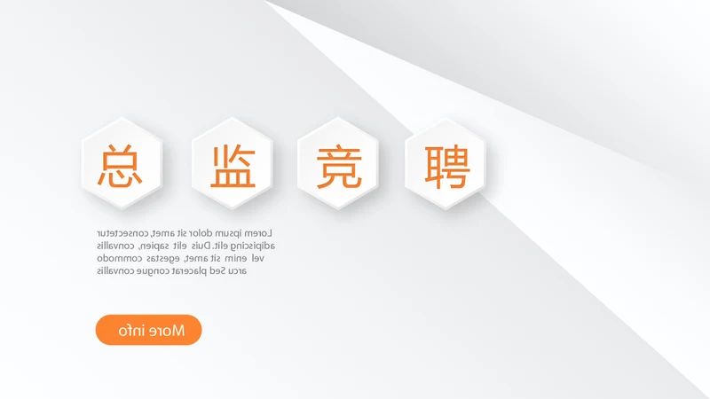 时尚微立体总监竞聘工作总结商务通用PPT动态模板