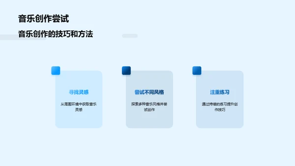 音乐创作之旅