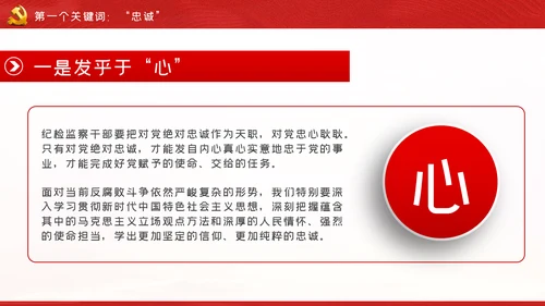 忠诚信念担当奉献争做合格纪检监察党员干部PPT党课