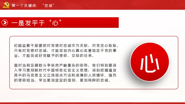 忠诚信念担当奉献争做合格纪检监察党员干部PPT党课