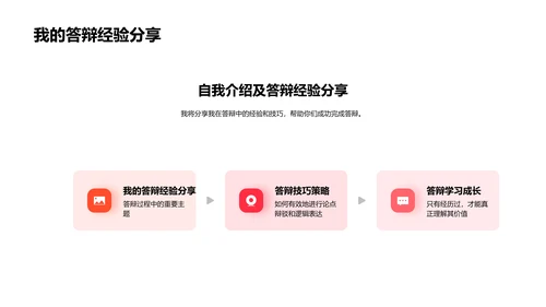 答辩成功实战技巧PPT模板