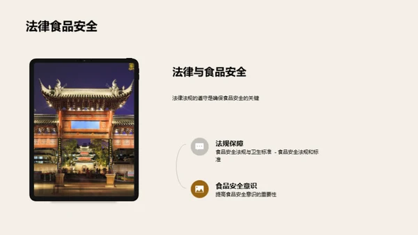 简约风餐饮旅游教学课件PPT模板