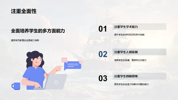 全面启航：通用学历教育