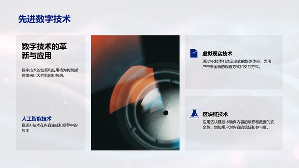 传媒行业数字转型PPT模板