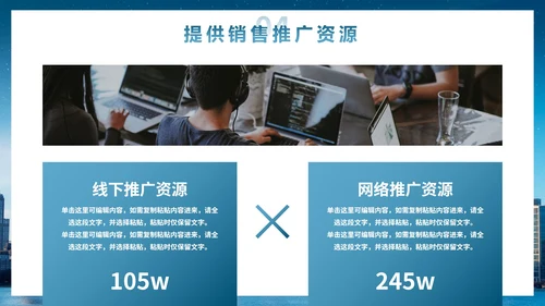 商务实景城市代理商招商合作方案PPT模板
