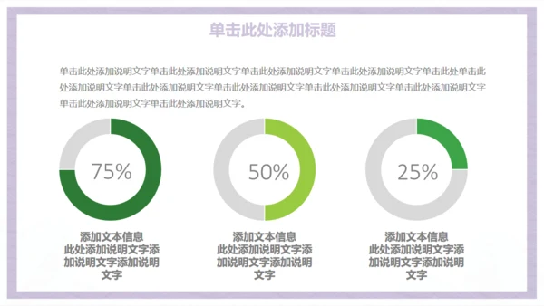 小清新商务工作汇报总结通用PPT模板