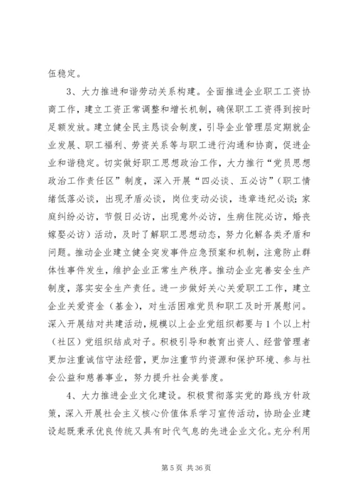 关于在全省非公有制企业中深入开展争当“发展强、党建强”先进企业活动的实施意见.docx