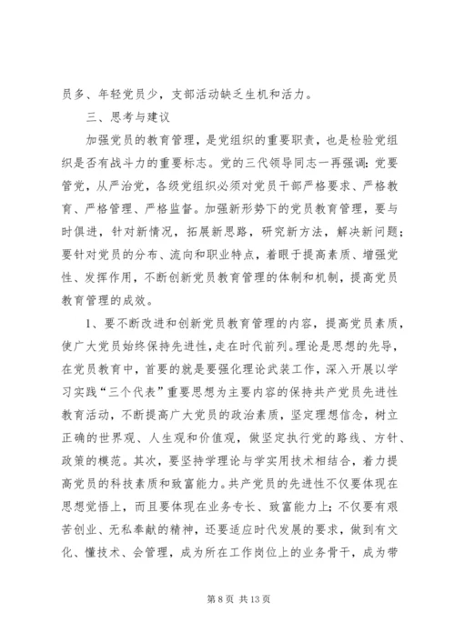 强化党员教育管理调研报告 (4).docx