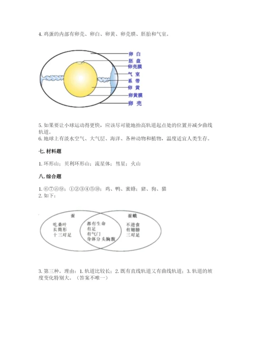 教科版科学三年级下册期末测试卷（典型题）.docx