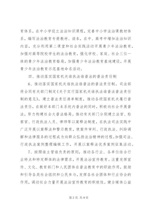 学校XX年七五普法实施方案.docx