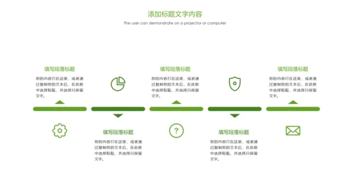 绿色唯美乡村建设乡村旅游文化PPT模板