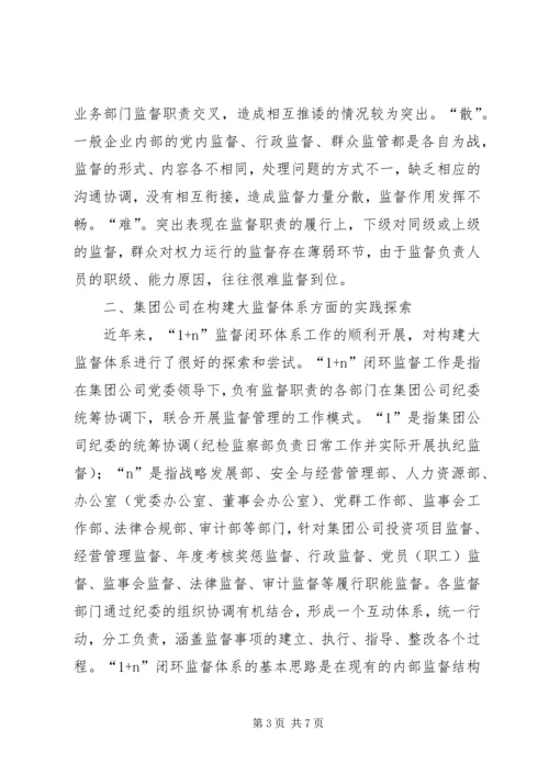 国有企业大监督体系建设思考.docx