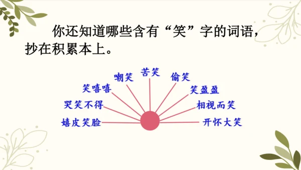 统编版二年级下册课文4 语文园地五（第一课时）  课件