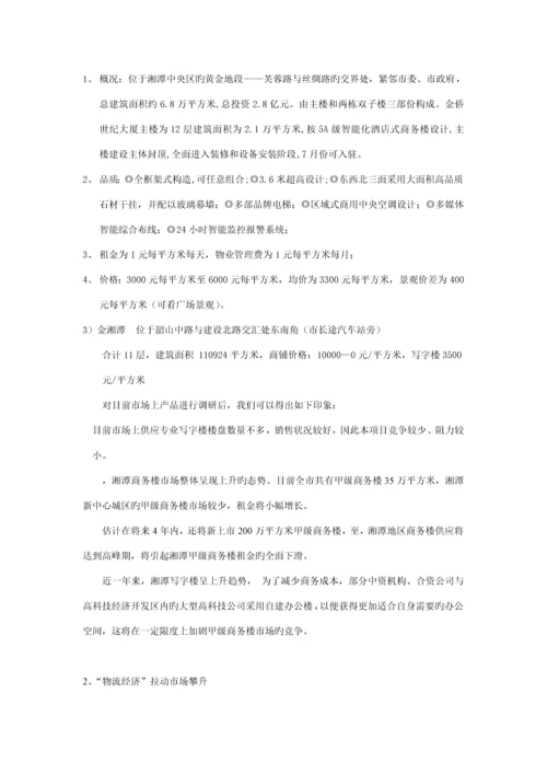 商务大厦专项项目推广专题方案.docx