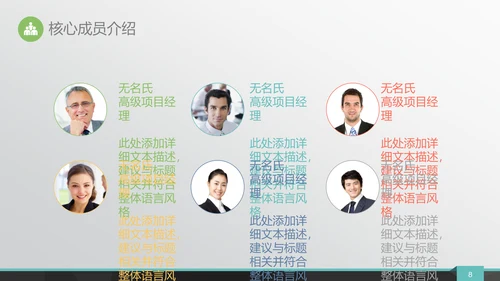 城市剪影商业融资路演通用PPT模板