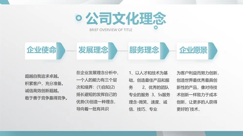蓝色创意广告公司简介企业宣传动态PPT模板