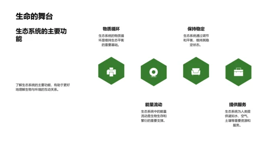 生态系统学讲解PPT模板