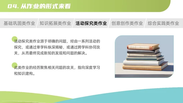 蓝色绿色扁平简约风教师培训作业设计教学通用PPT模板