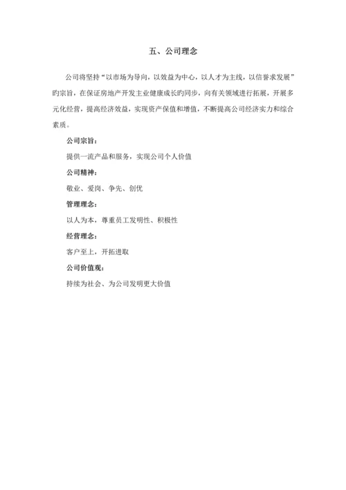 知名房产公司员工标准手册.docx