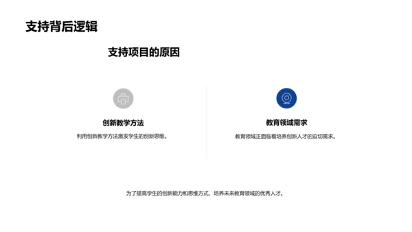 教育研究创新思维应用PPT模板