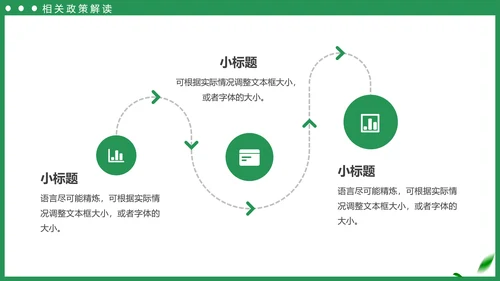 绿色田野乡村振兴农业拖拉机PPT模板