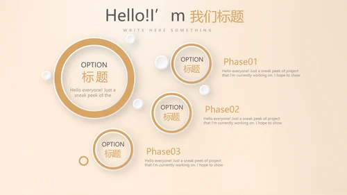 金融投资理财预算通用PPT动态模板