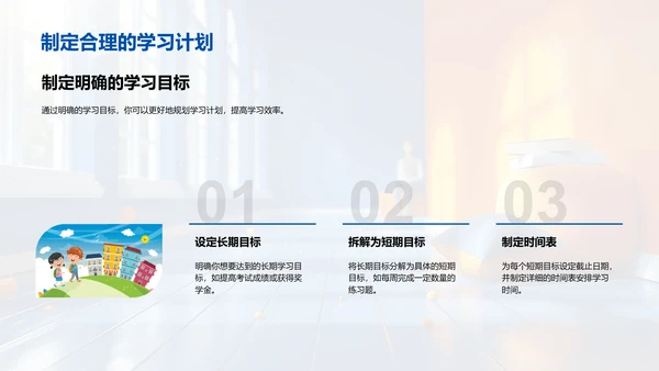 提升学习抗压能力PPT模板