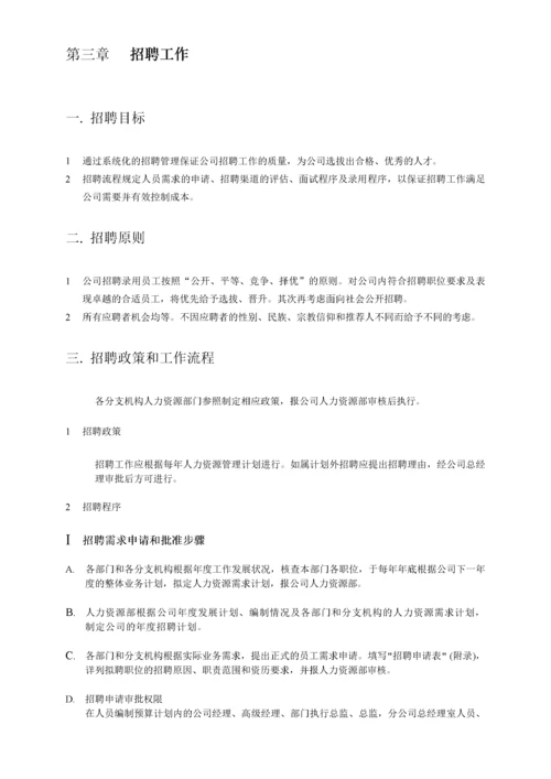 华为集团人力资源管理手册.docx