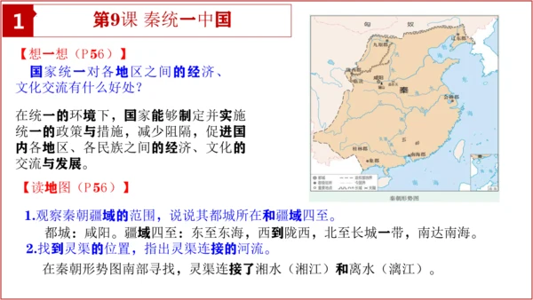七上历史教材问题解答PPT版【读地图、想一想、材料研读、课后活动】-七年级历史上学期期末考点大串讲（