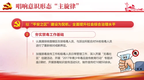 社区意识形态报告PPT党课课件
