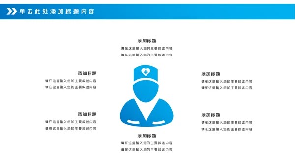 蓝色医疗医学工作汇报动态PPT模板