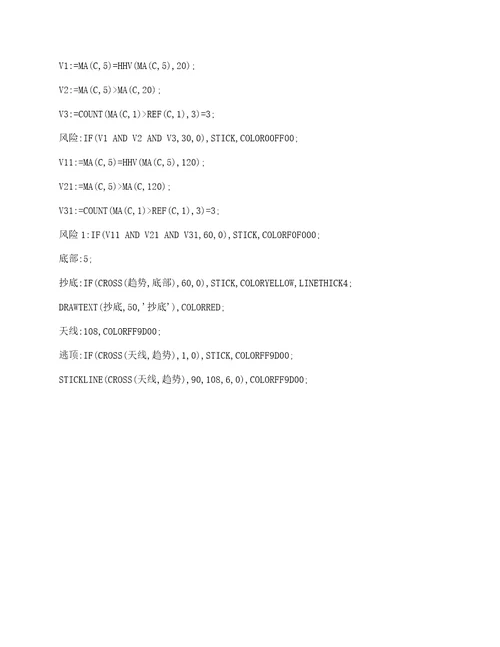 三大精准抄底逃顶指标，准确率高达95，附主副图源码