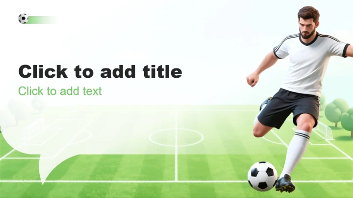 蓝绿色商务风体育运动产业调研报告PPT主题模板