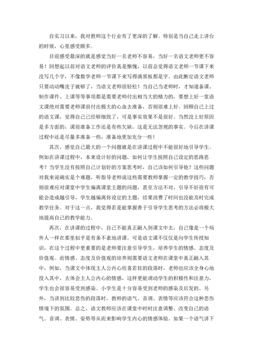 语文教师实习总结.docx