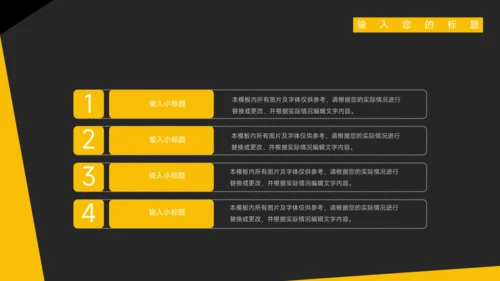 黄色极简主义高校招生宣传PPT模板