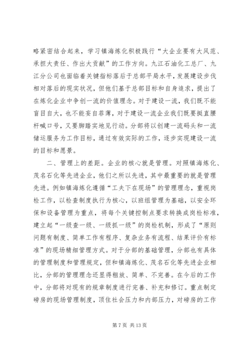学习贯彻集团公司领导干部座谈会精神情况汇报.docx