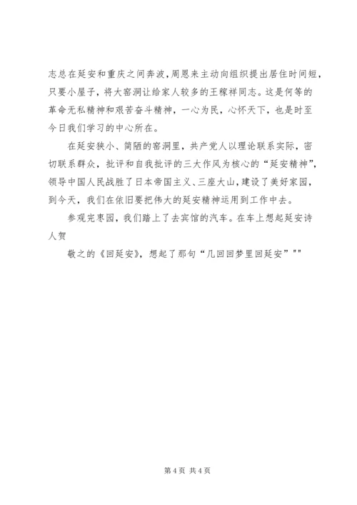 游延安心得体会 (2).docx