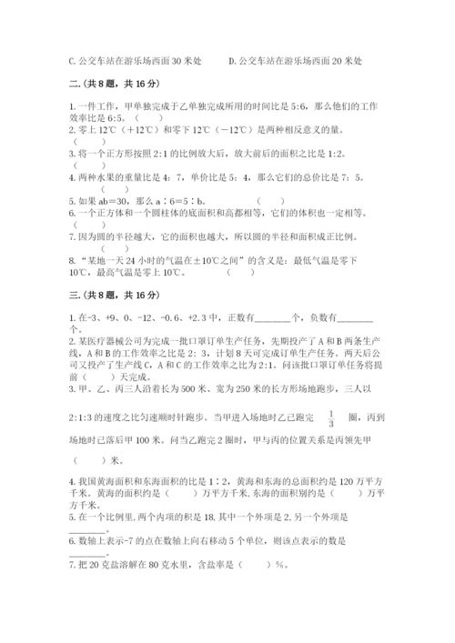洛阳市小学数学小升初试卷附参考答案（培优a卷）.docx