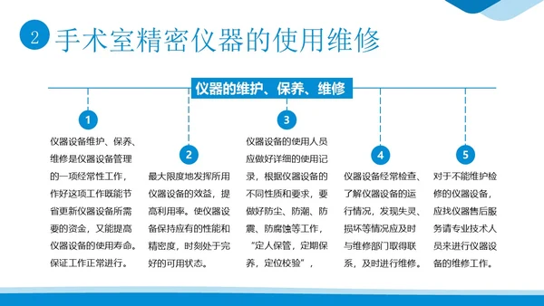 手术室仪器设备管理医院手术室设备管理培训PPT课件