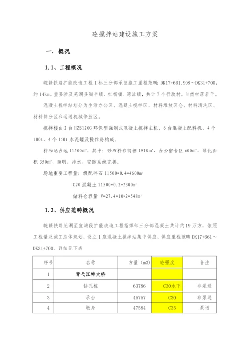 搅拌站建站施工方案样本.docx