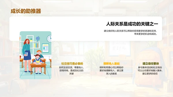 高中人际关系讲座PPT模板