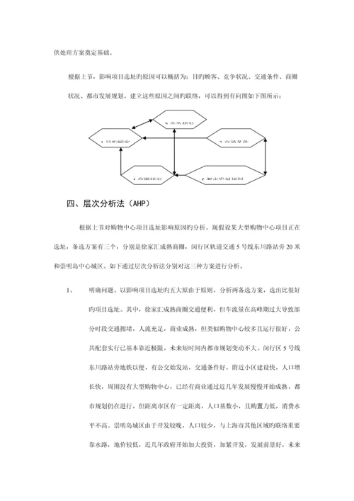 商业地产项目选址系统分析.docx