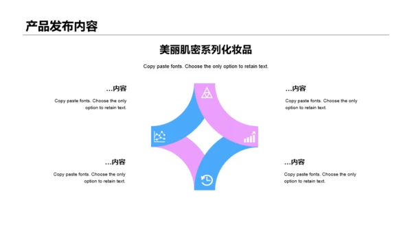 粉色简约化妆品新品发布会PPT案例