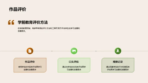 塑造未来：学前教育评价