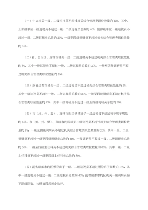 公务员职务与职级并行规定.docx