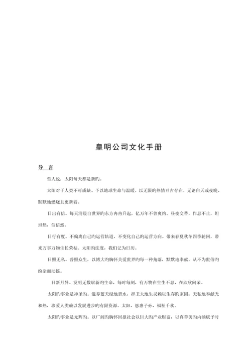 新编公司企业文化标准手册.docx